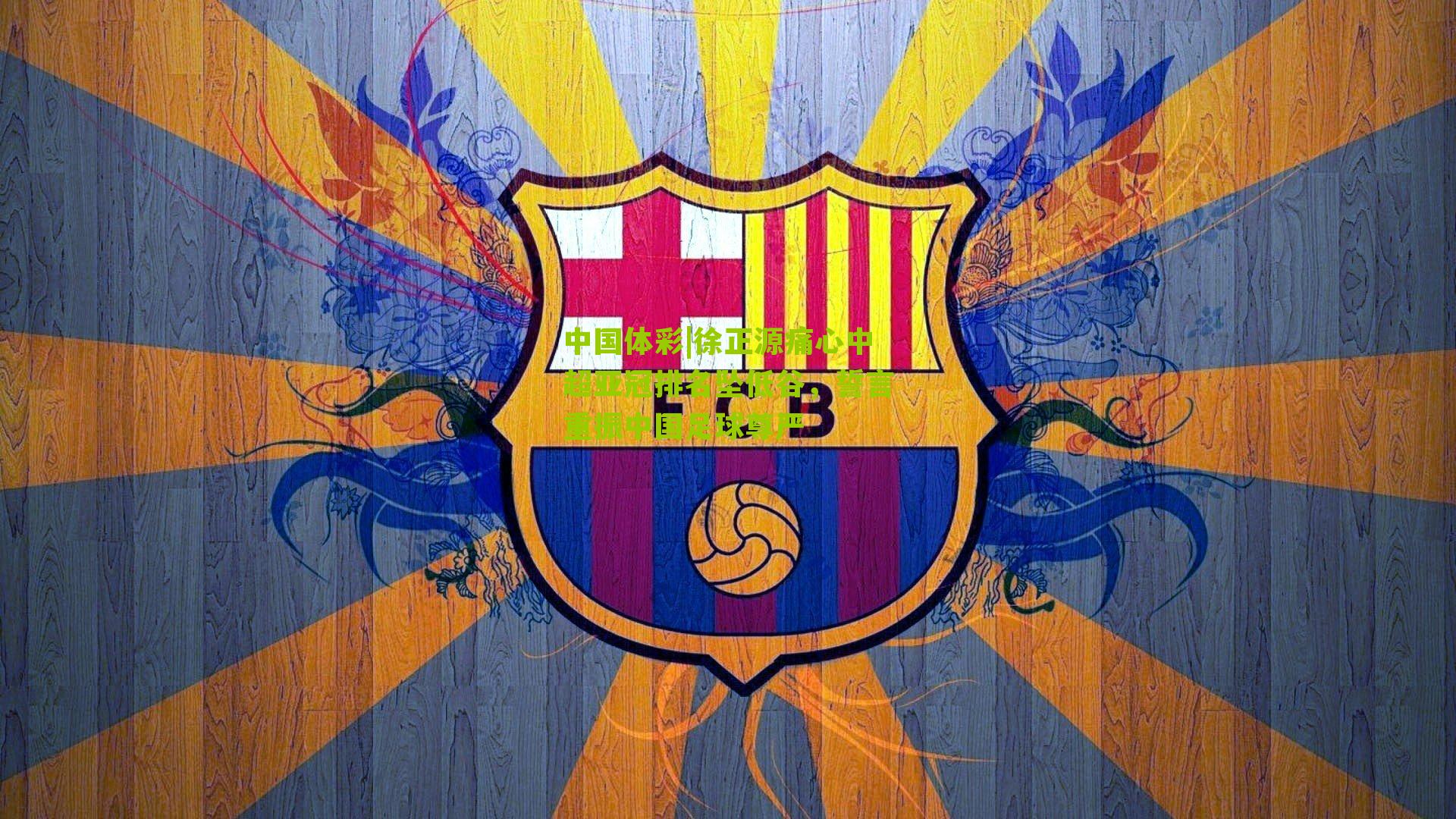 徐正源痛心中超亚冠排名坠低谷，誓言重振中国足球尊严